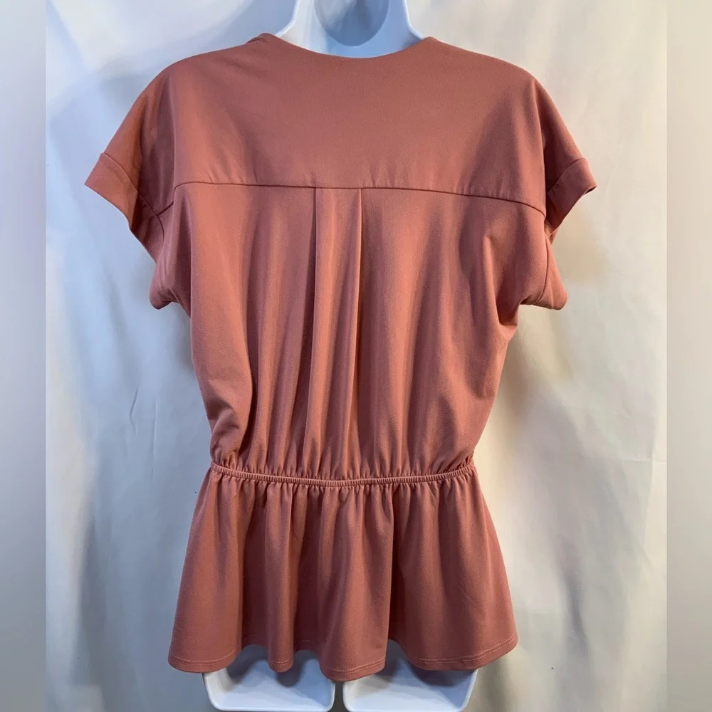 Faith & Joy Women’s Dusty Rose Top - Picture 4 of 6